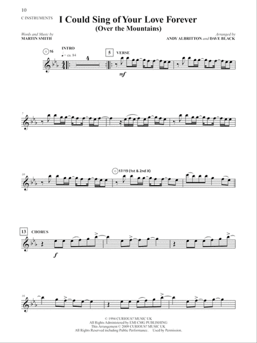 Living Praise Instrumental Collection Flute scores gallery preview page 3