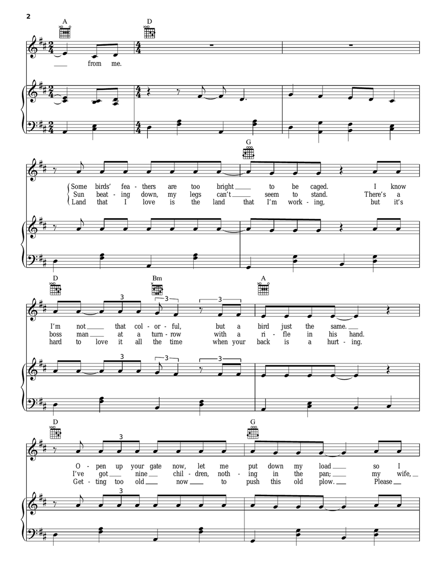 Take 'Em Away Take 'Em Away Acoustic Guitar scores gallery preview page 2