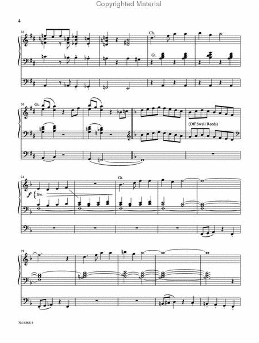 A Treasury of Christmas Music for Organ Organ Solo scores gallery preview page 3
