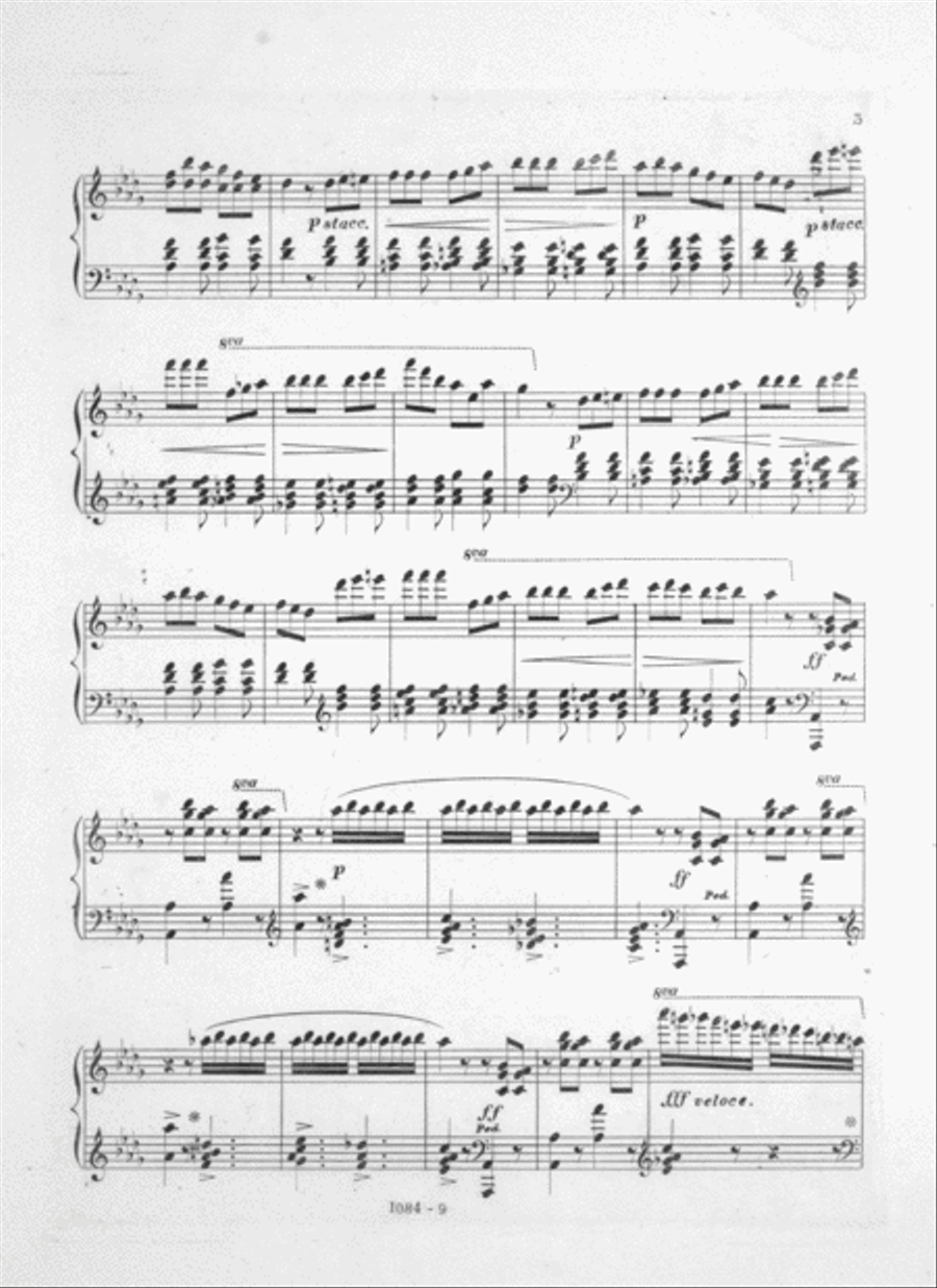 Hoosac Tunnel Schottisch Piano Solo scores gallery preview page 4