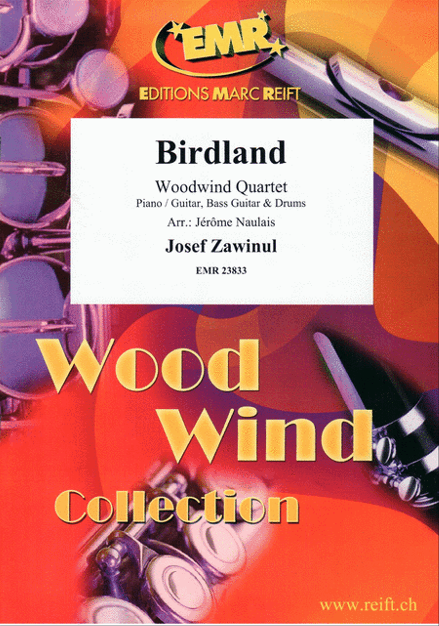 Birdland Birdland Woodwind Quartet scores gallery preview page 1