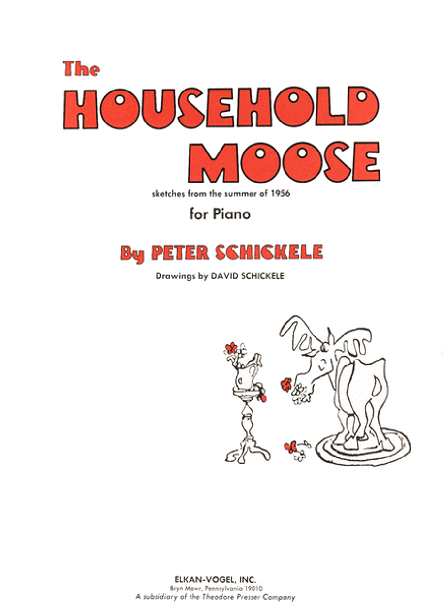 The Household Moose The Household Moose Chamber Music scores gallery preview page 1