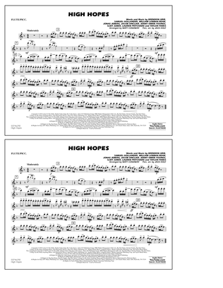 High Hopes (arr. Matt Conaway) - Flute/Piccolo