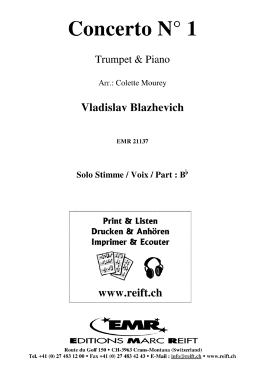 Concerto No. 1 Trumpet Solo scores gallery preview page 2