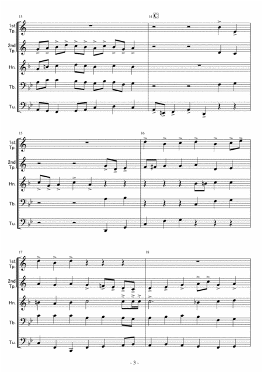 <Brass Quintet> 