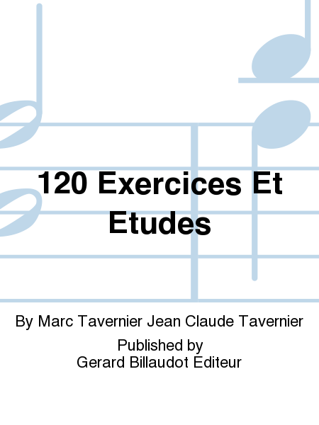 120 Exercices Et Etudes Percussion - Sheet Music