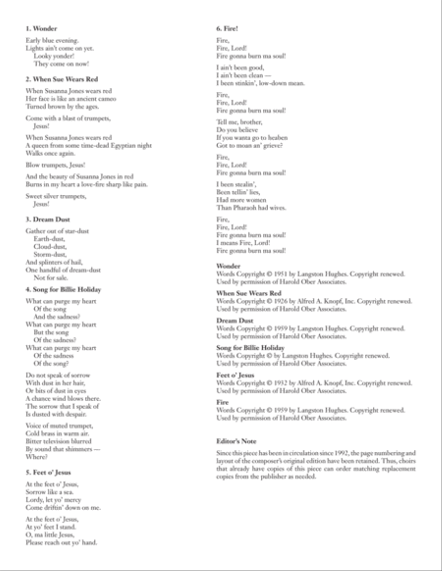 Afro-American Fragments Afro-American Fragments 4-Part scores gallery preview page 2