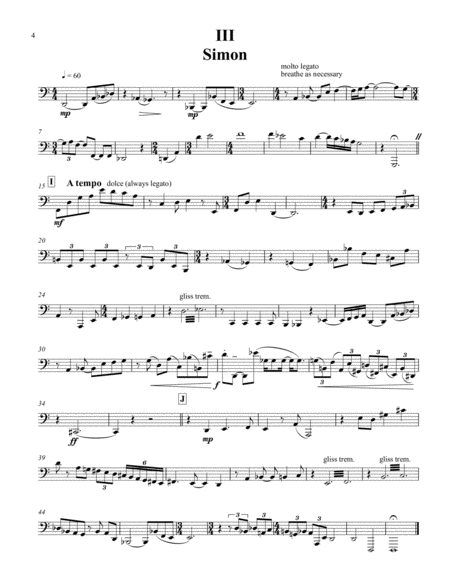 Music for Bass Trombone and Piano
