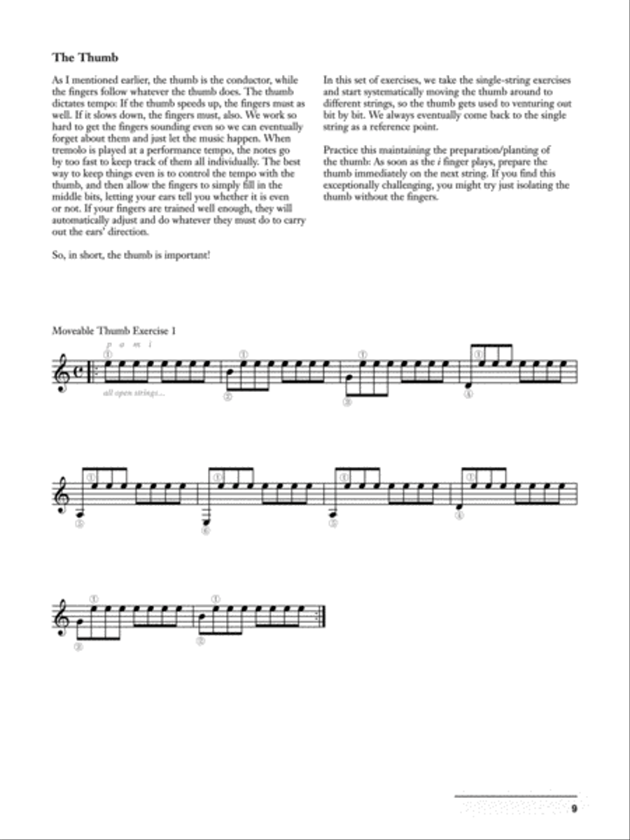 Tárrega -- Recuerdos de la Alhambra Acoustic Guitar scores gallery preview page 5