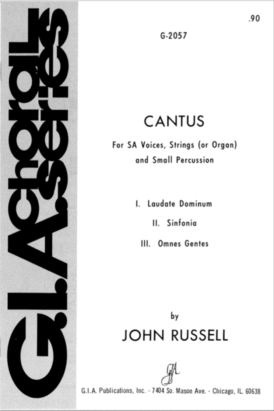 Cantus SA scores gallery preview page 1