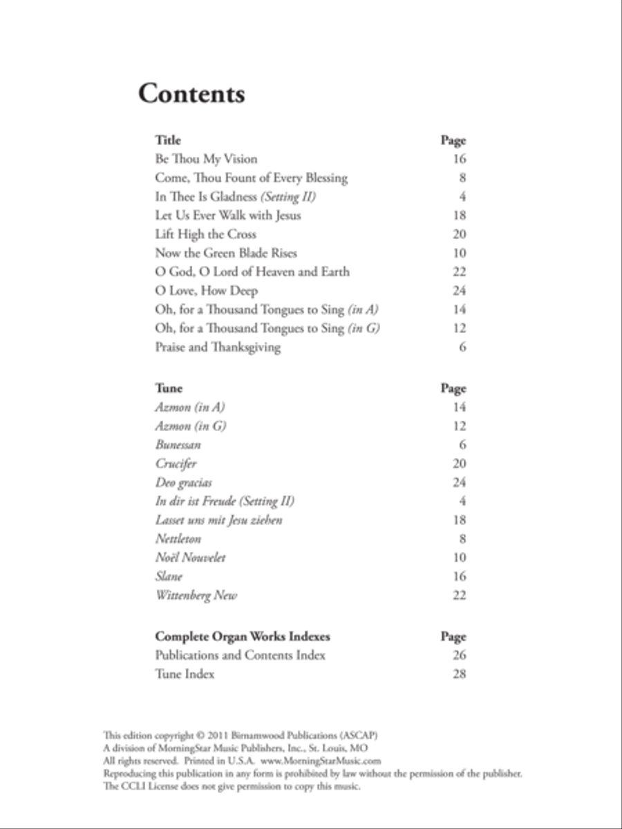 Ten Chorale Improvisations, Set 9 Organ scores gallery preview page 2