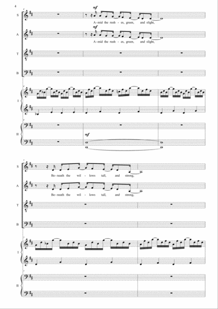 Shadows on the Tide 4-Part scores gallery preview page 4