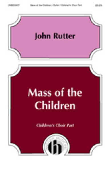 Mass of the Children - Children's Choir Part