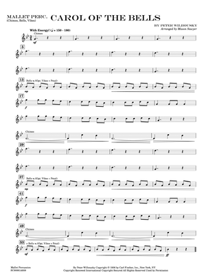 Carol Of The Bells - Score Only