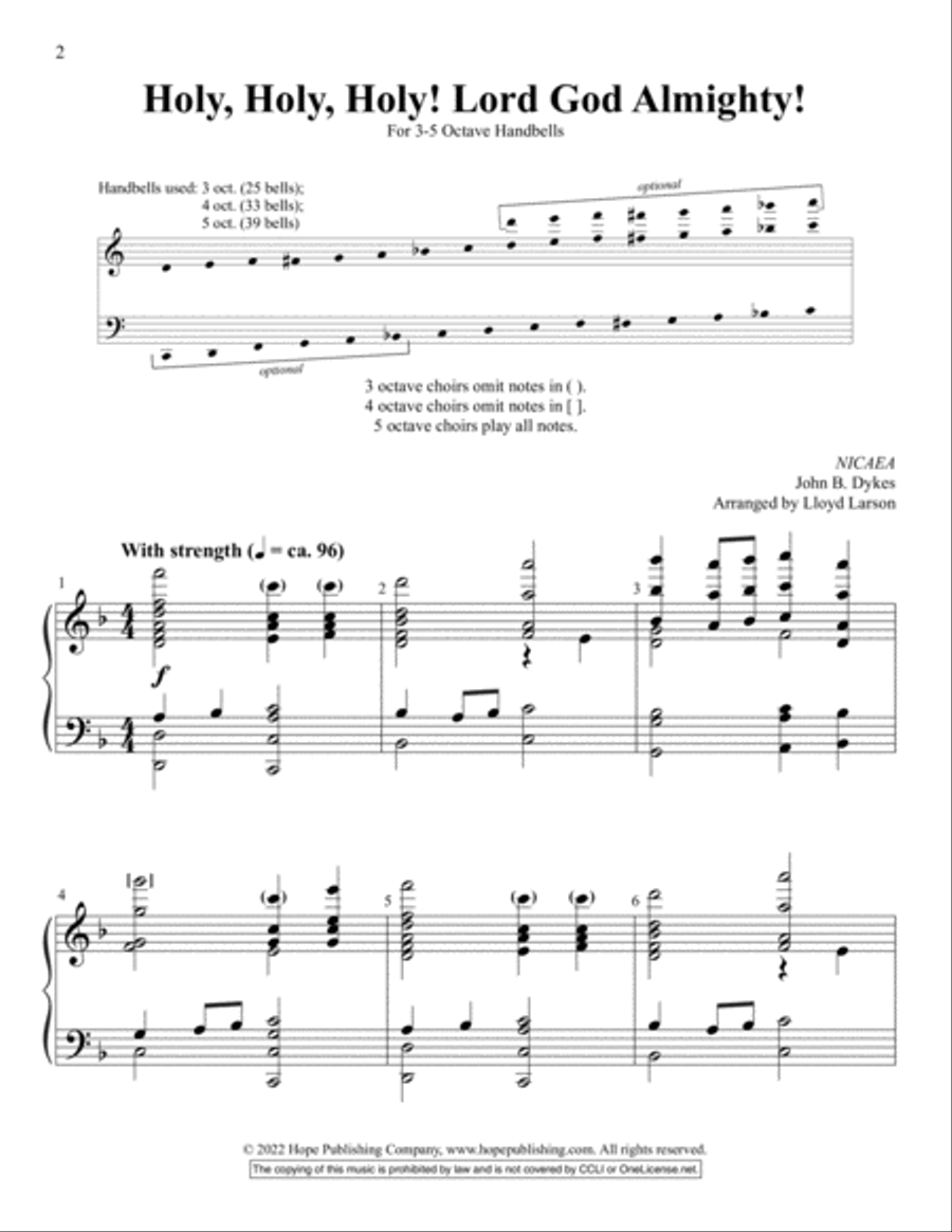 Worship Openers: Handbell Introits, Vol 1-Digital Download Handbell Choir scores gallery preview page 2