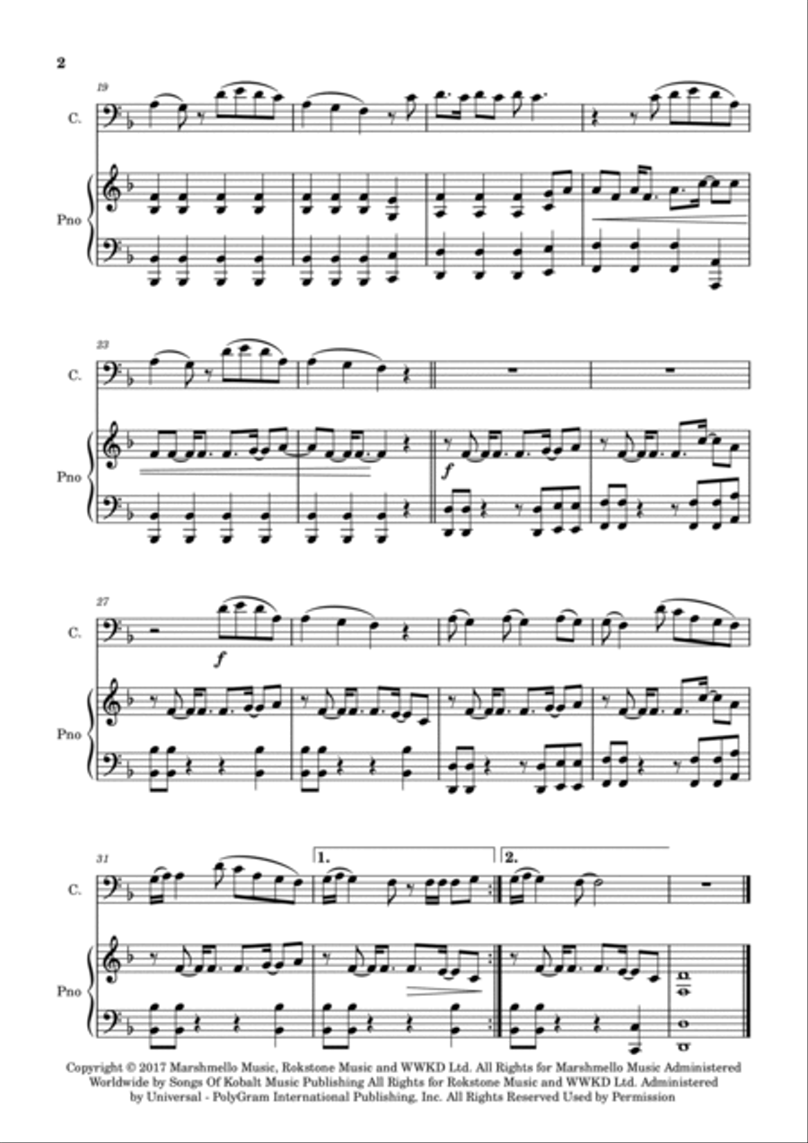 Happier Piano scores gallery preview page 2