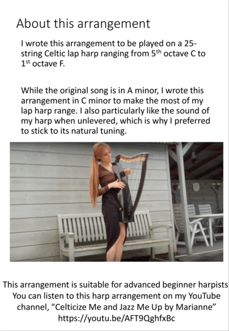 Senorita Harp scores gallery preview page 3