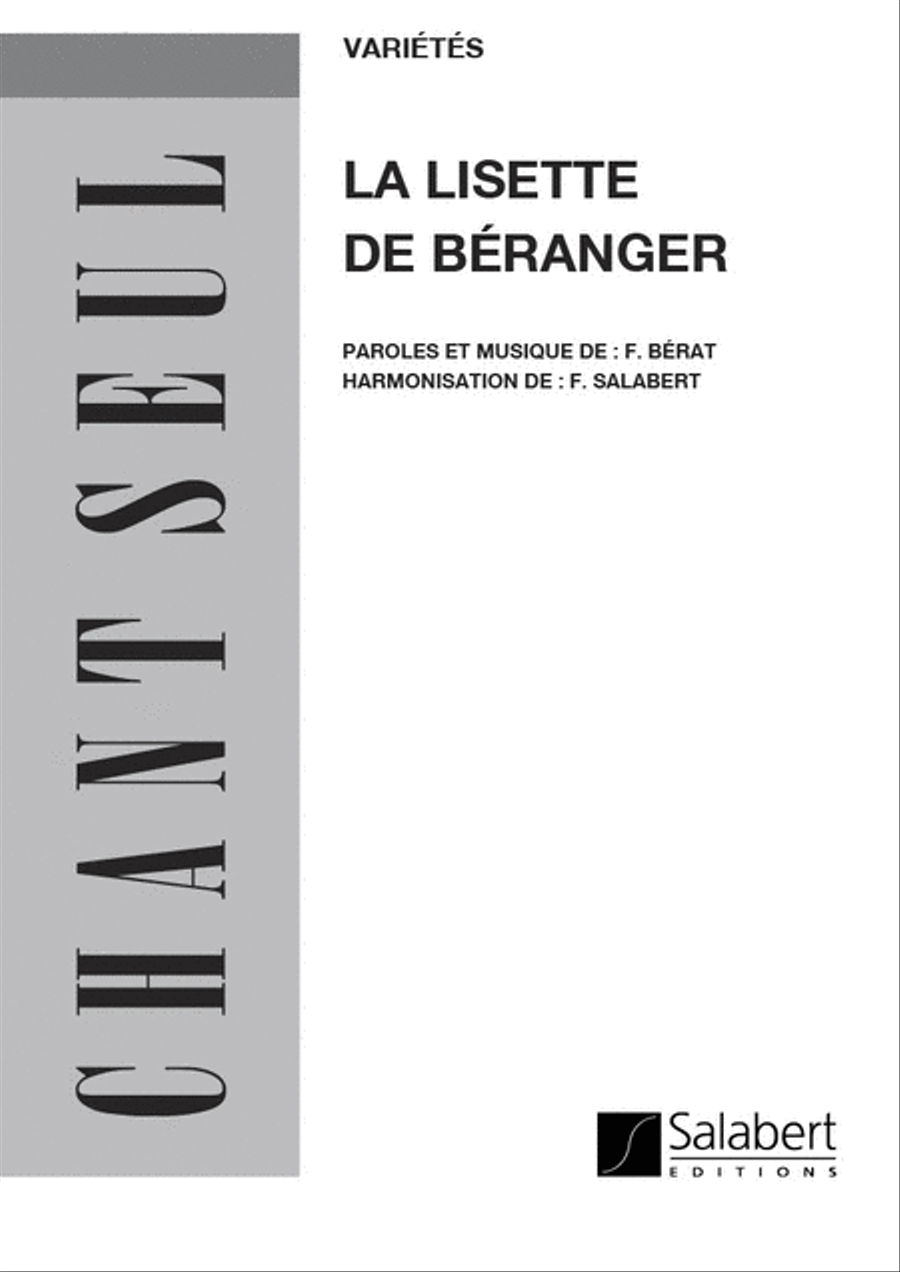 Lisette De Beranger Voice Solo scores gallery preview page 1