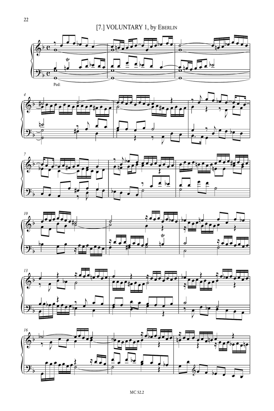 Clementi’s Selection of Practical Harmony WO 7 for Organ or Piano - Vol. 2 Organ scores gallery preview page 3