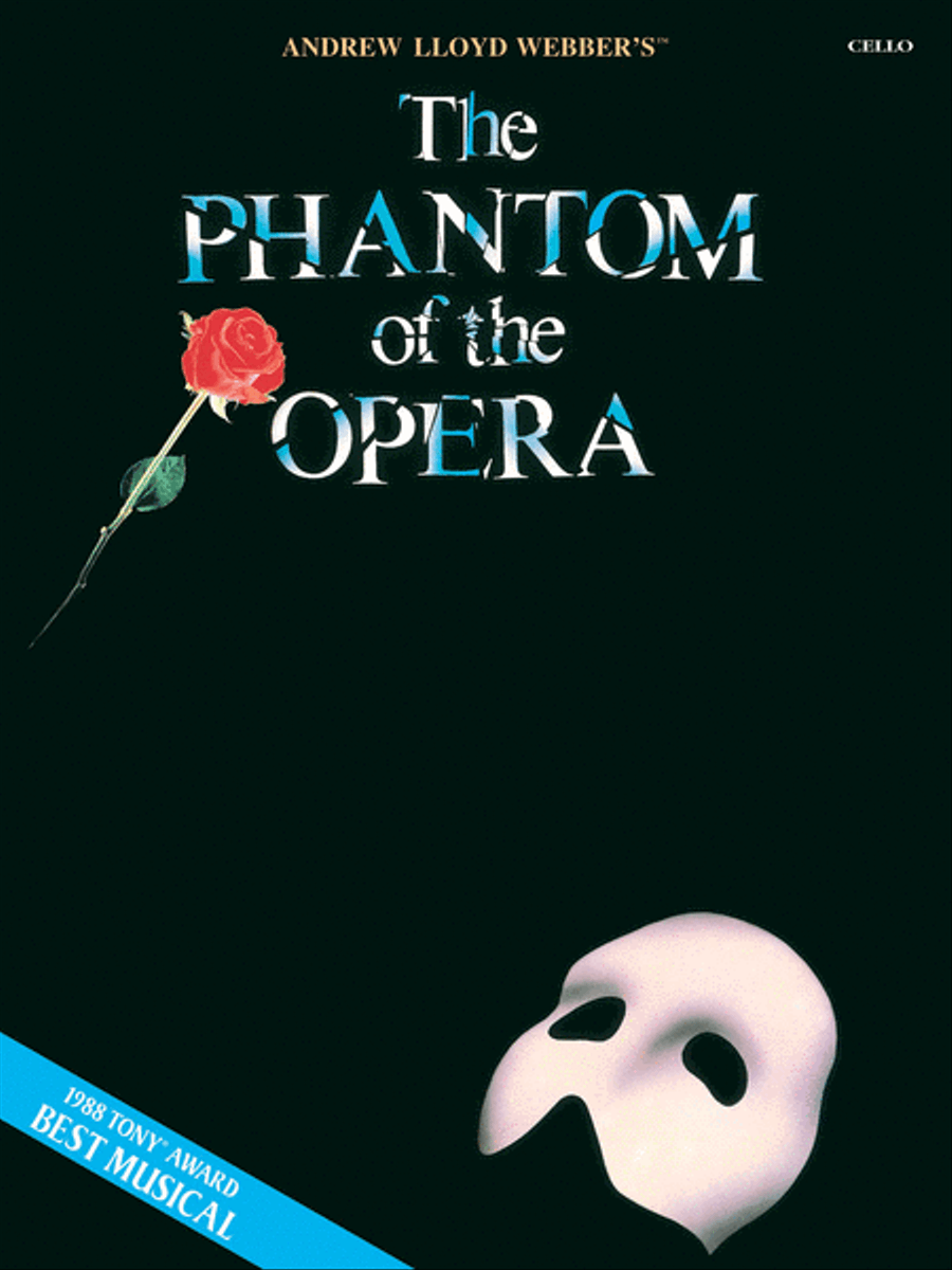 The Phantom of the Opera Cello scores gallery preview page 1