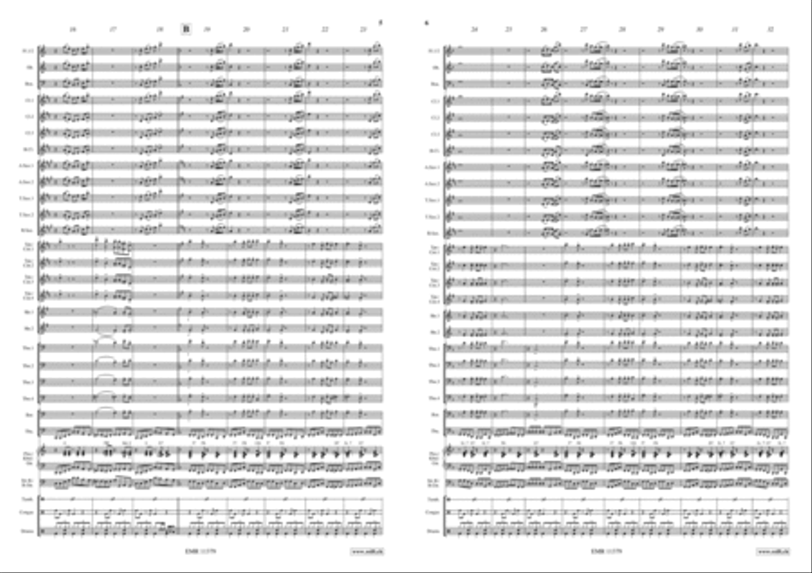 Disco Dream Concert Band scores gallery preview page 4
