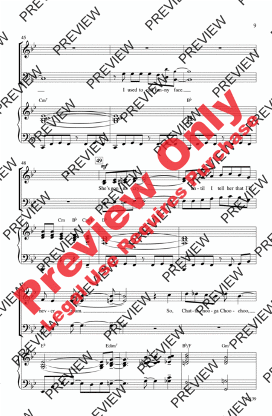 All Aboard! 3-Part scores gallery preview page 9