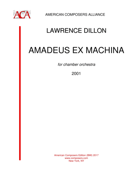 [Dillon] Amadeus Ex Machina