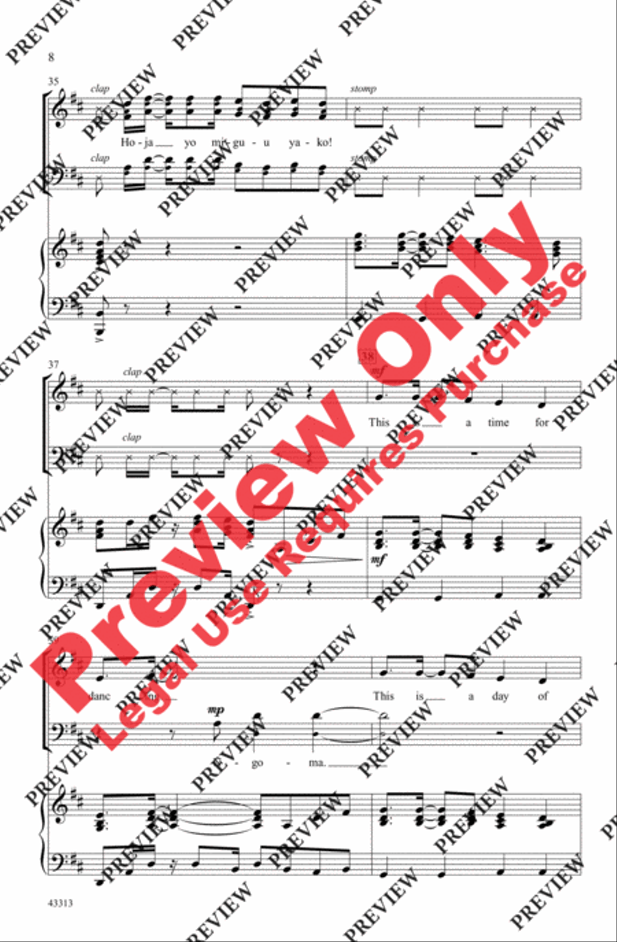 Sisi Sote - SoundTrax CD (CD only) Choir scores gallery preview page 8