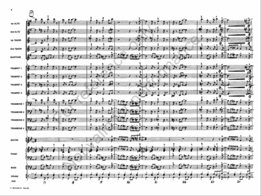 Christmas and Holiday Jazz Saver Pack Jazz Ensemble scores gallery preview page 25