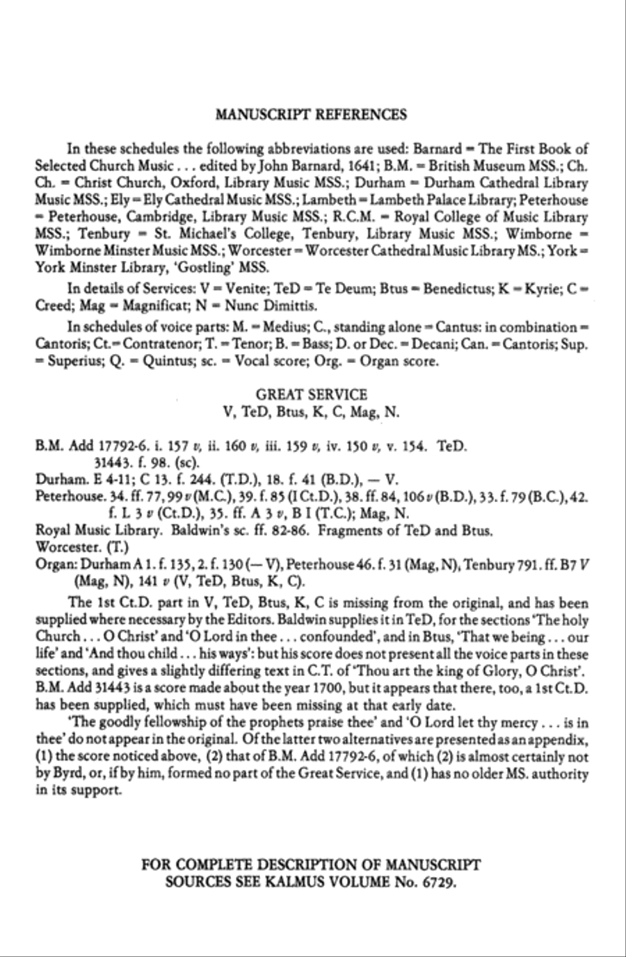 Great Service (Venite, Te Deum, Benedictus, Kyrie, Creed, Magnificat, Nunc Dimittis) 4-Part scores gallery preview page 4