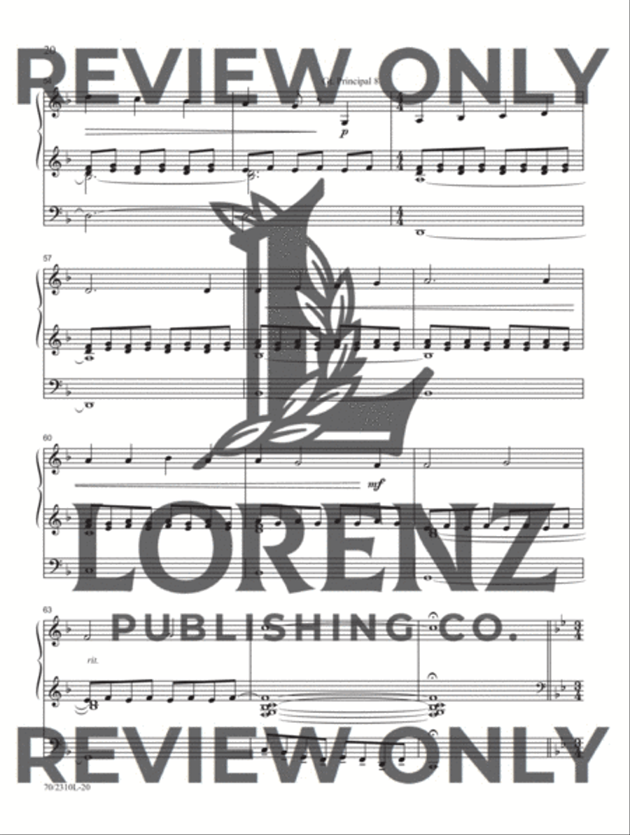My Hope Is Found Organ Solo scores gallery preview page 12