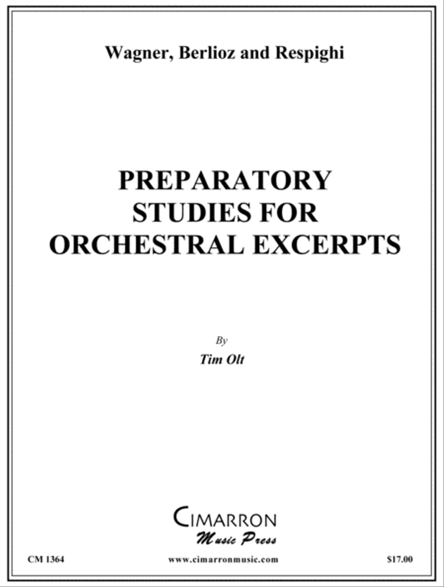 Preparatory Studies for Orchestral Excerpts, vol. 1 Tuba scores gallery preview page 1