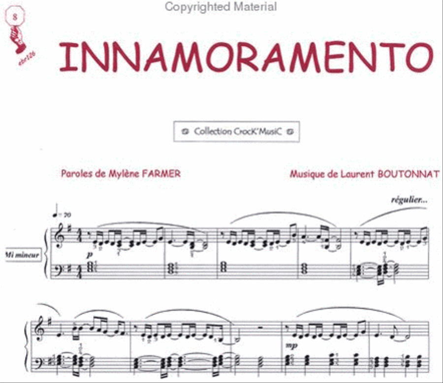 Innamoramento (Collection CrocK'MusiC) Piano Solo scores gallery preview page 2