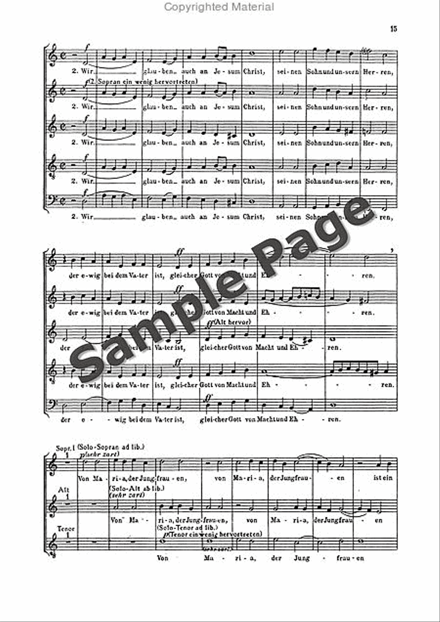 Liedmesse Choral Score Liedmesse Choral Score SSATB scores gallery preview page 16