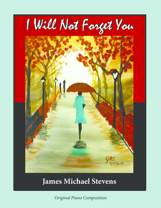 Book cover for I Will Not Forget You