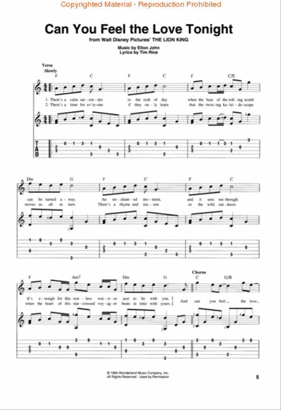Fingerpicking Pop Acoustic Guitar scores gallery preview page 2