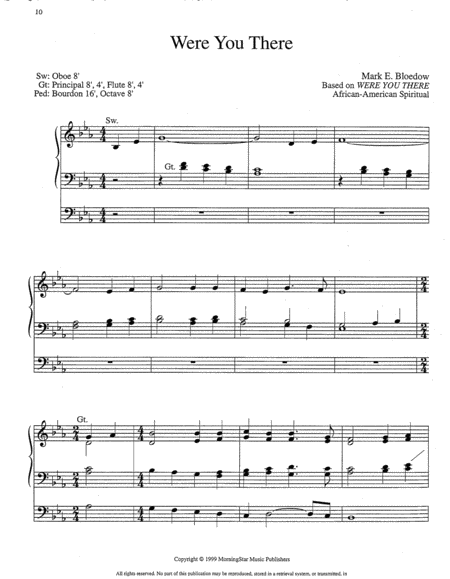 Five Lenten and Holy Week Hymn Settings image number null