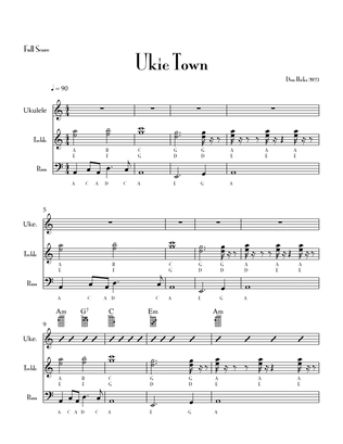 Ukie Town - Score Only
