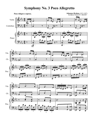 Symphony No.3, Op.90: III. Poco allegretto