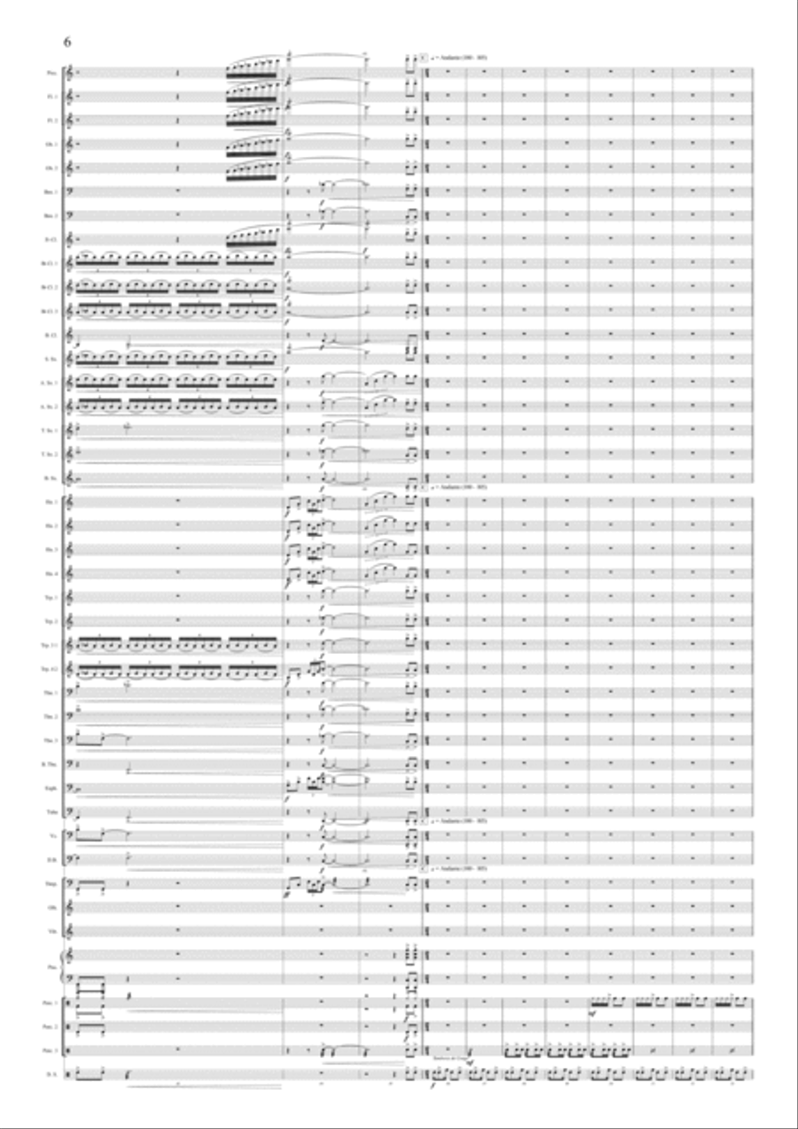 Tambores de Congo Concert Band scores gallery preview page 6