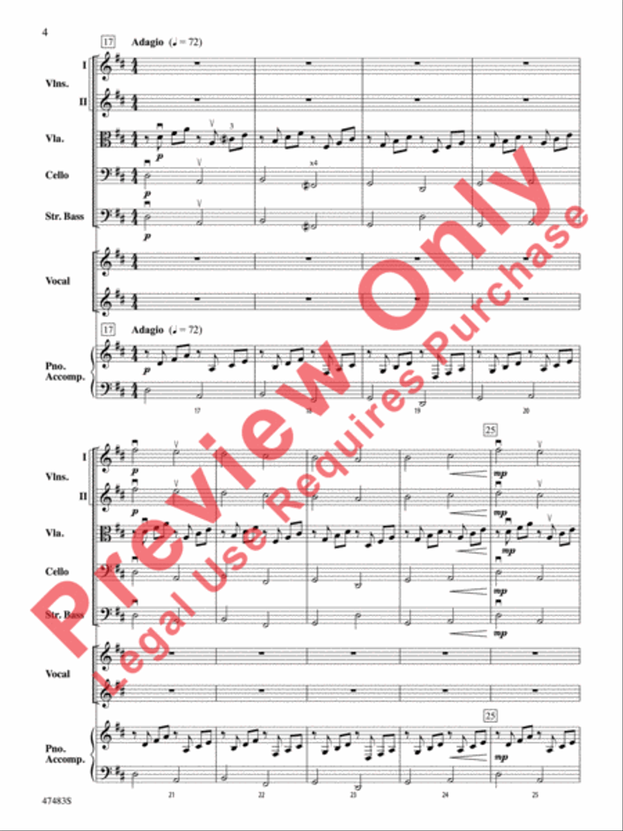 Christmas Canon Christmas Canon String Orchestra scores gallery preview page 5
