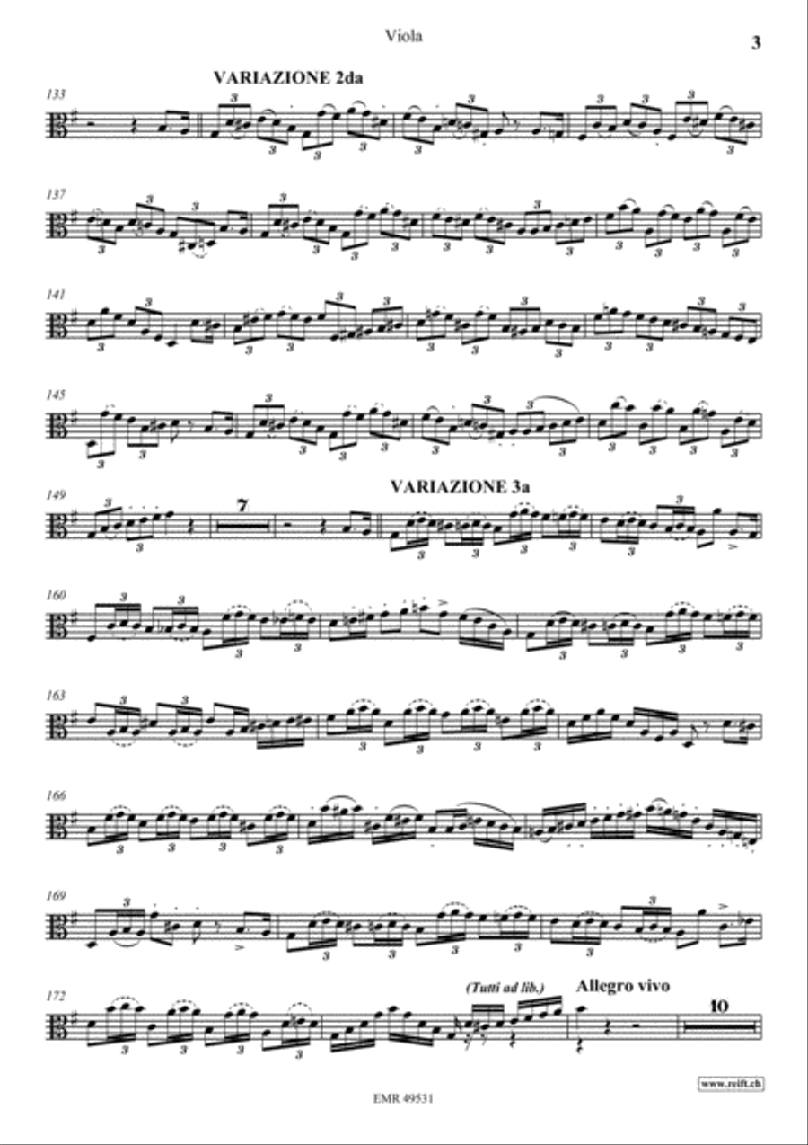 Concerto No. 2 Viola scores gallery preview page 4