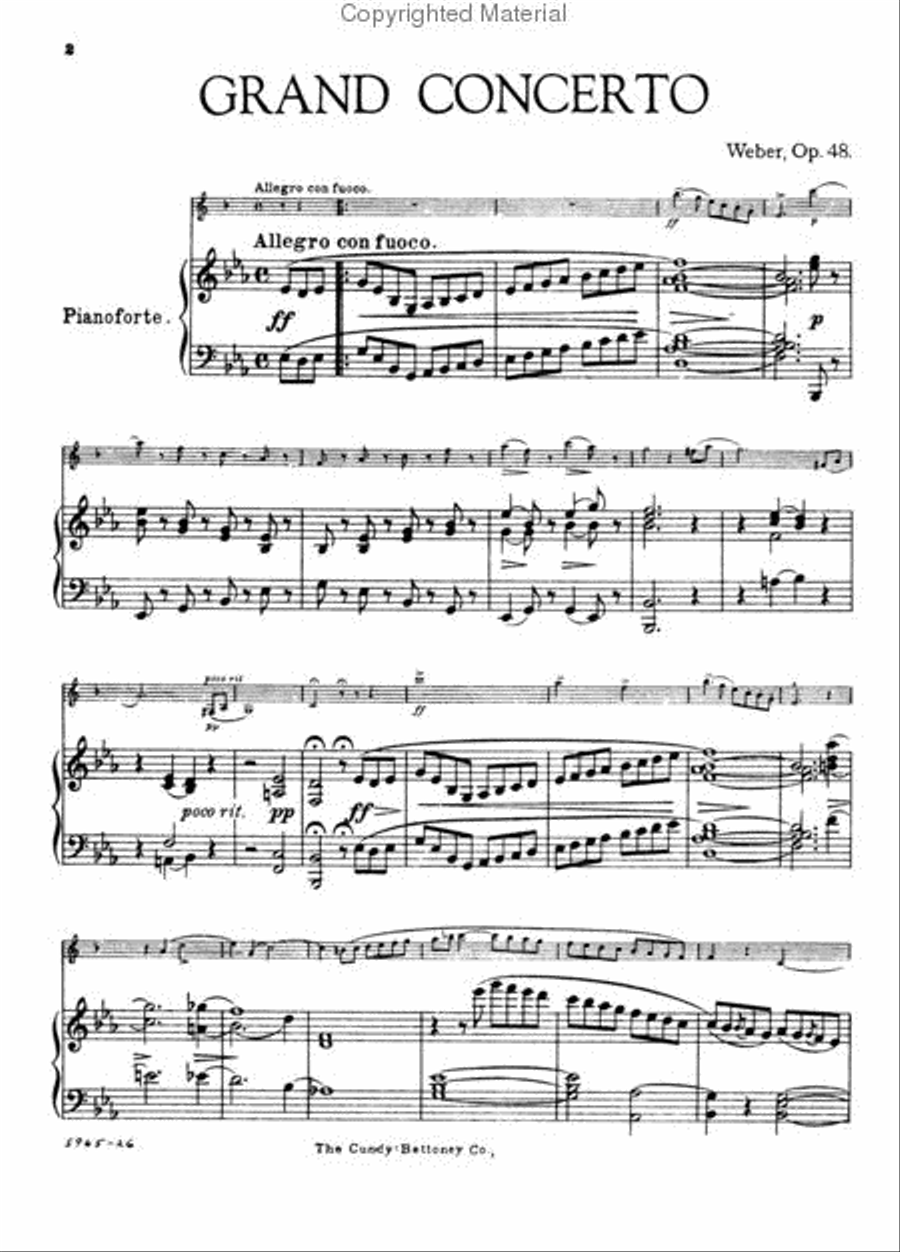 Grand Duo Concertant Grand Duo Concertant B-Flat Clarinet scores gallery preview page 3