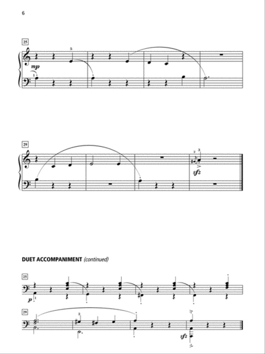 Grand One-Hand Solos for Piano, Book 1: 6 Early Elementary Pieces for Right or Left Hand Alone Piano Method scores gallery preview page 6