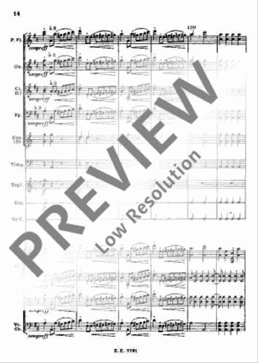 The Caliph of Baghdad Orchestra scores gallery preview page 17