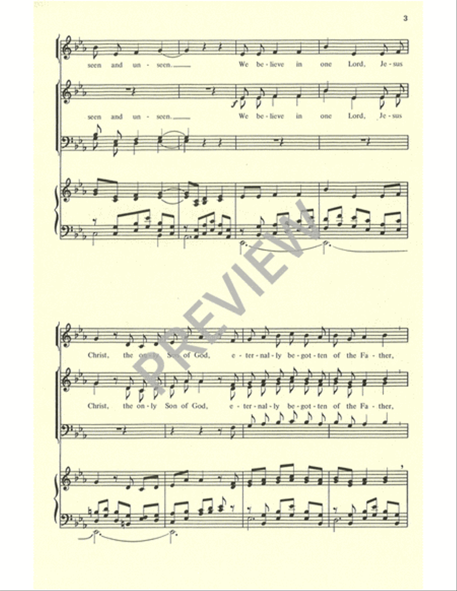 Creed 4-Part scores gallery preview page 3