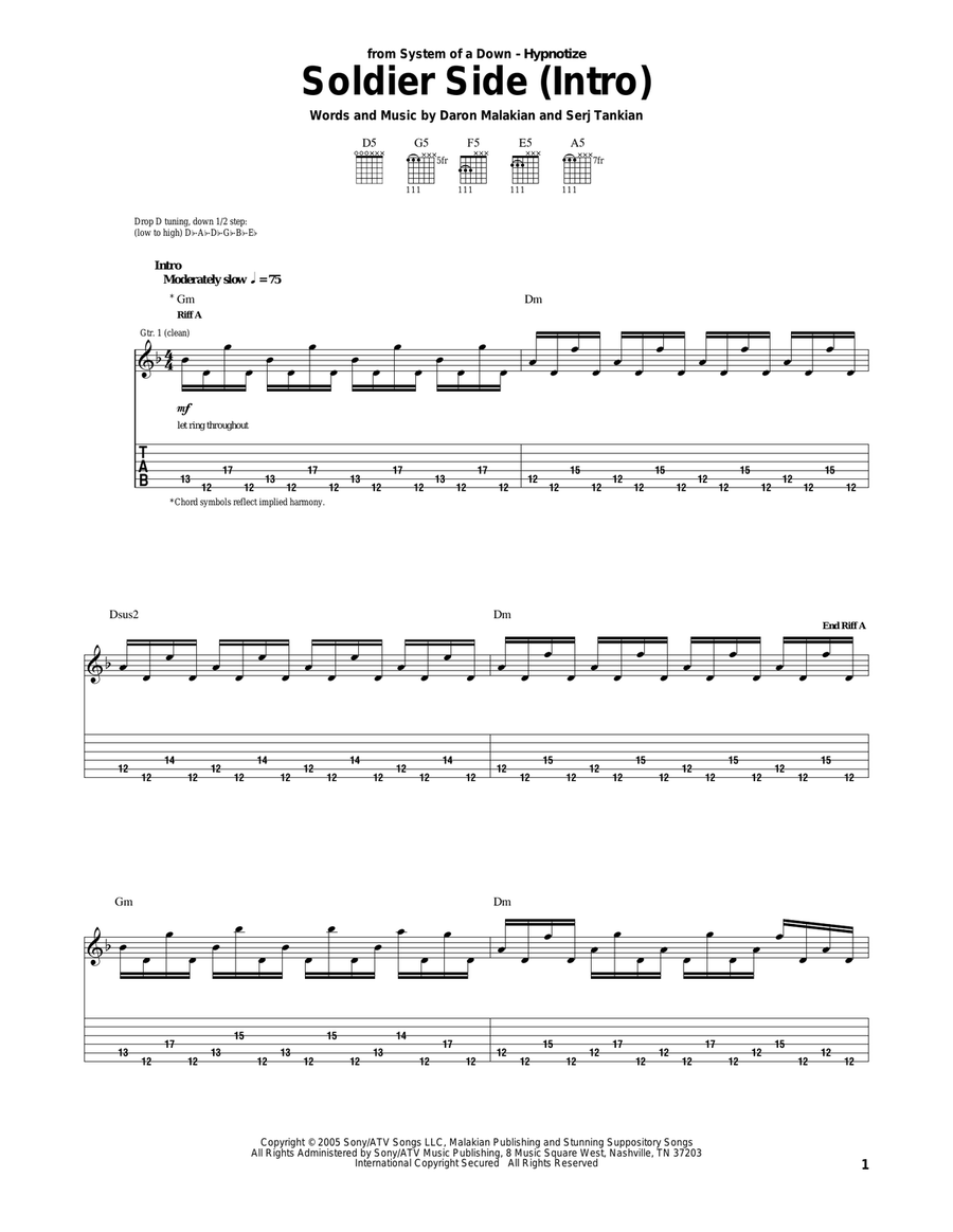 System of a top down soldier side