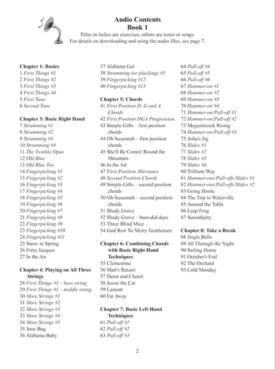 Field Guide to the Mountain Dulcimer, Book 1 Mountain Dulcimer scores gallery preview page 3