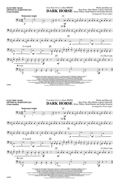 Dark Horse: Electric Bass