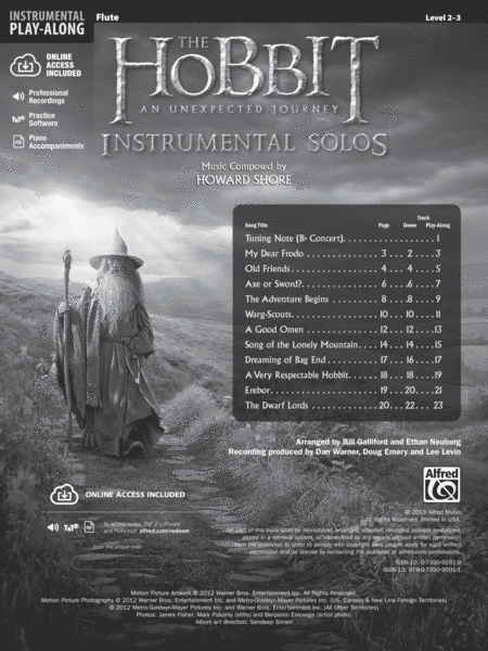 The Hobbit -- An Unexpected Journey Instrumental Solos image number null